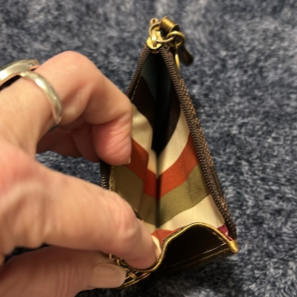 Coach card holder and keychain ( mini skinny) - Picture 3 of 9